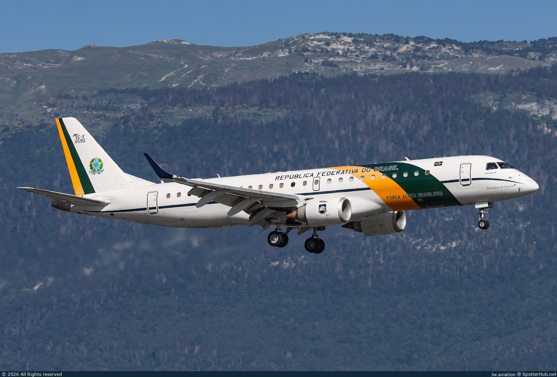 Photo of FAB2590 - Embraer VC-2 operated by Brazilian Air Force