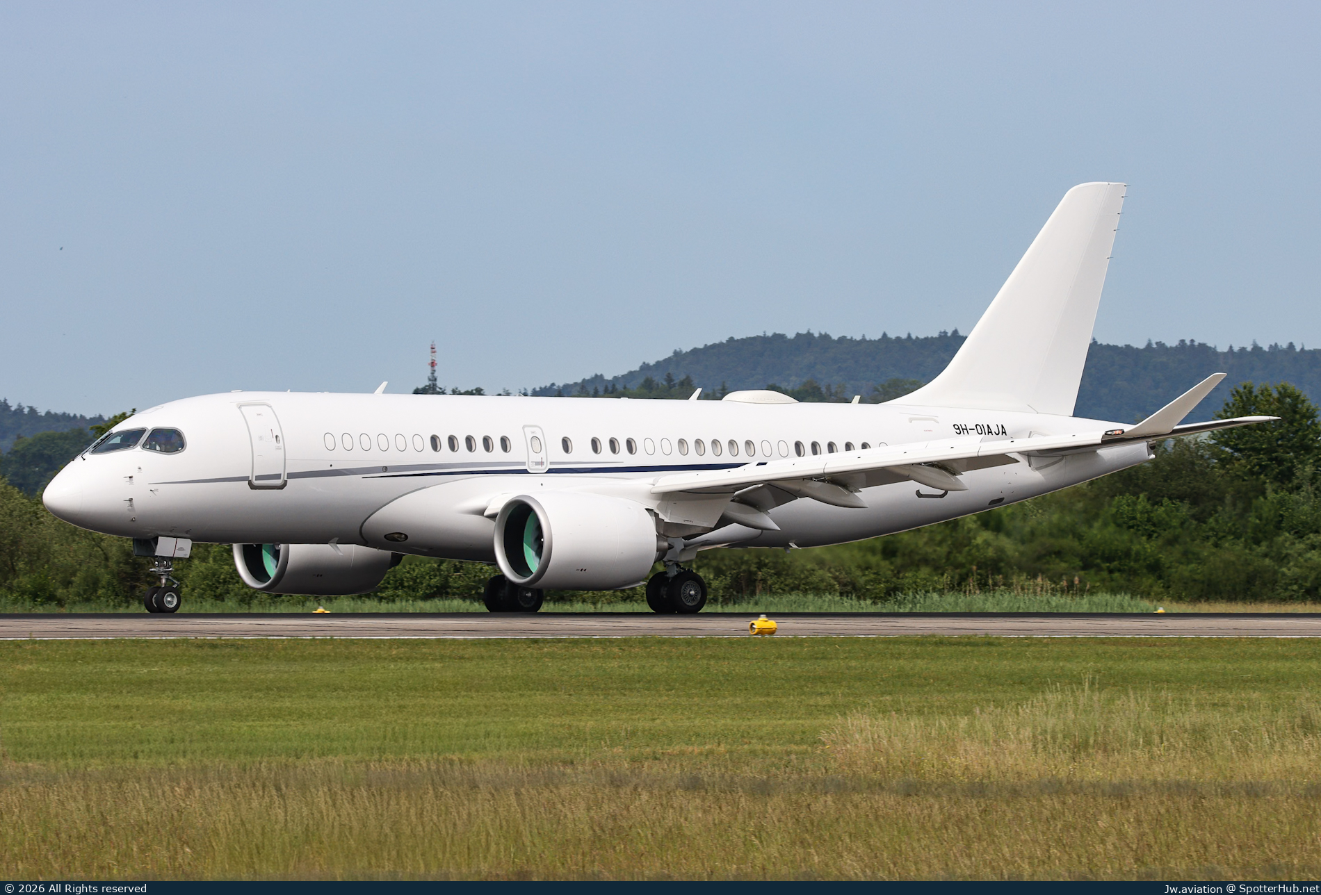 Photo of 9H-01AJA - Airbus A220-100(CJ) TwoTwenty operated by Comlux Aviation Malta