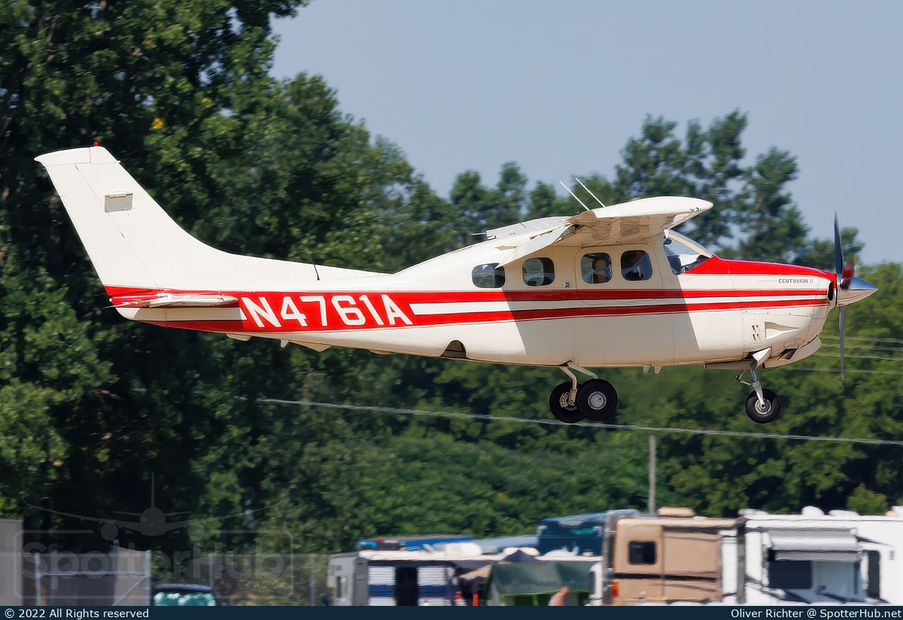 Photo of N4761A - Cessna P210N Pressurized Centurion II operated by Private