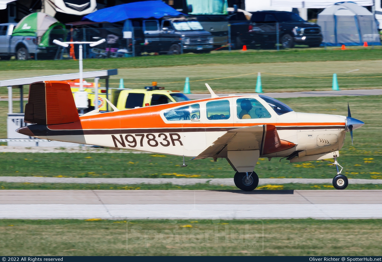 Photo of N9783R - Beechcraft M35 Bonanza operated by Private