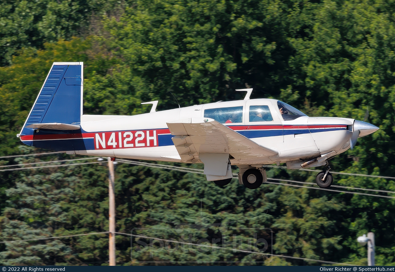 Photo of N4122H - Mooney M20J 201 operated by Private