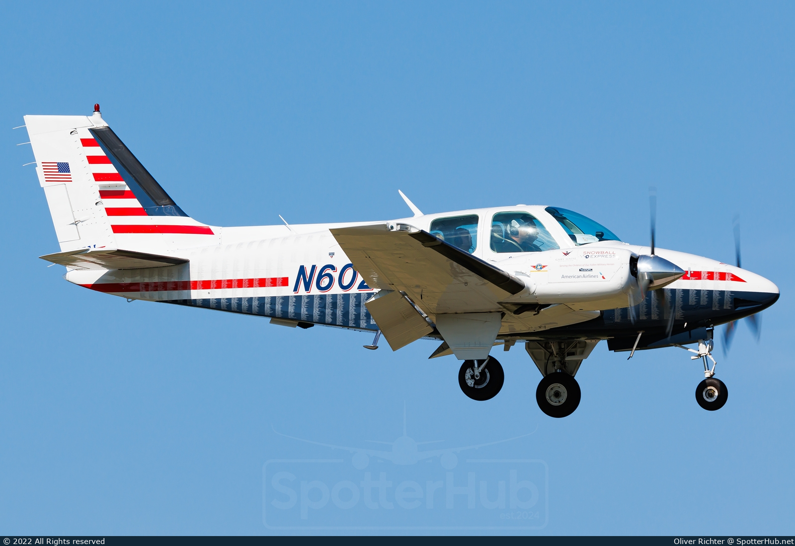 Photo of N6024Q - Beechcraft 95-B55 Baron operated by Private