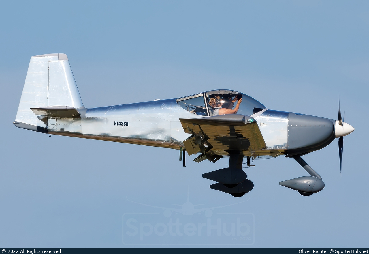 Photo of N1436R - Vans RV-14A operated by Private