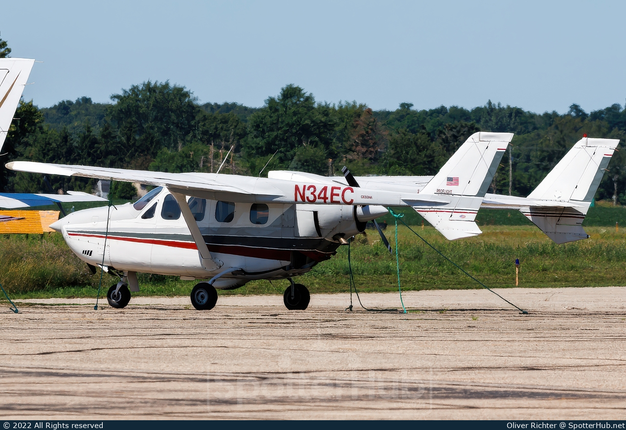 Photo of N34EC - Cessna P337G Pressurized Skymaster operated by Private