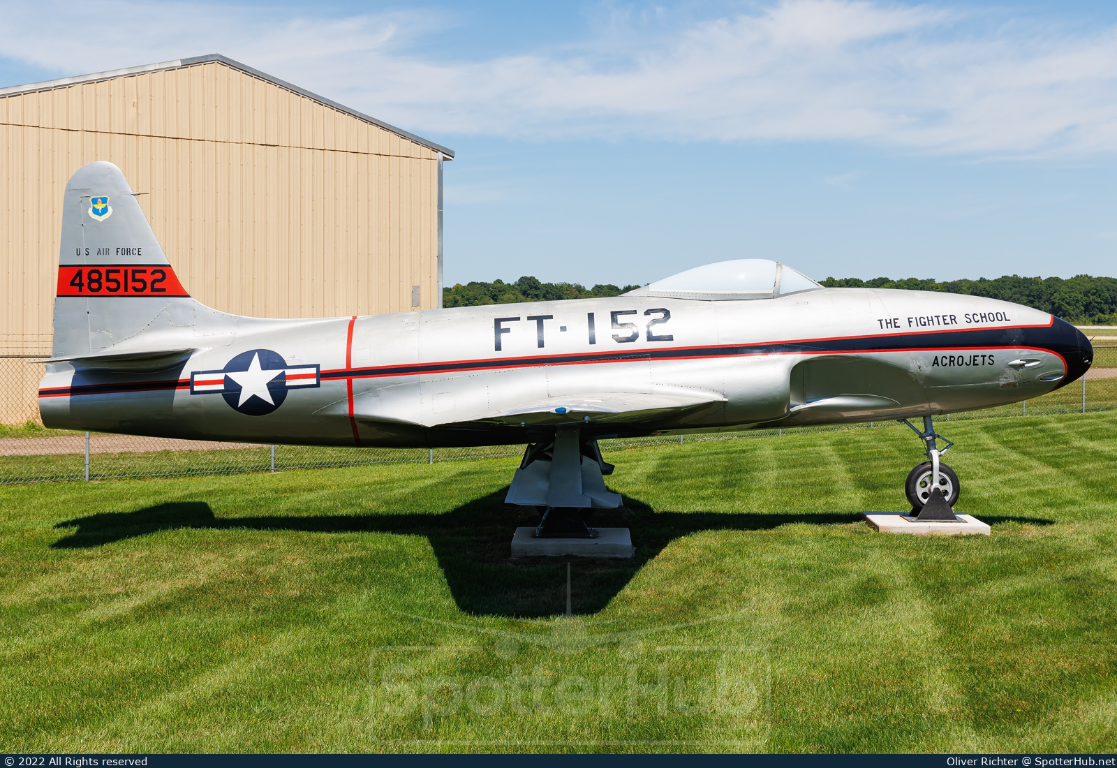 Photo of 44-85152 - Lockheed F-80A Shooting Star operated by US Army Air Force