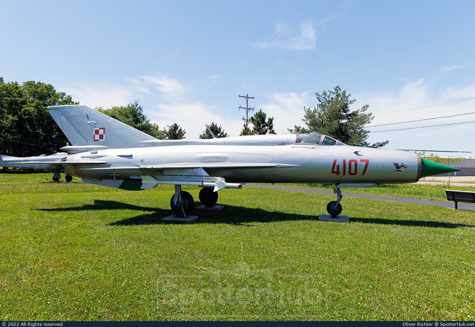 Photo of 4107 - Mikoyan-Gurevich MiG-21PFM Fishbed-F operated by Polish Air Force