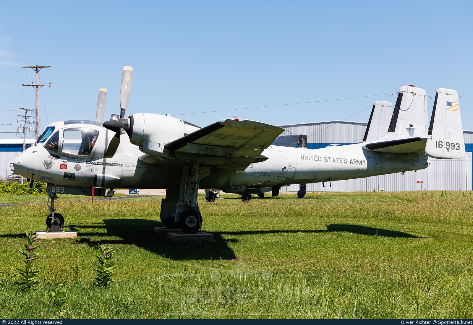 Photo of 68-16993 - Grumman OV-1D Mohawk operated by US Army