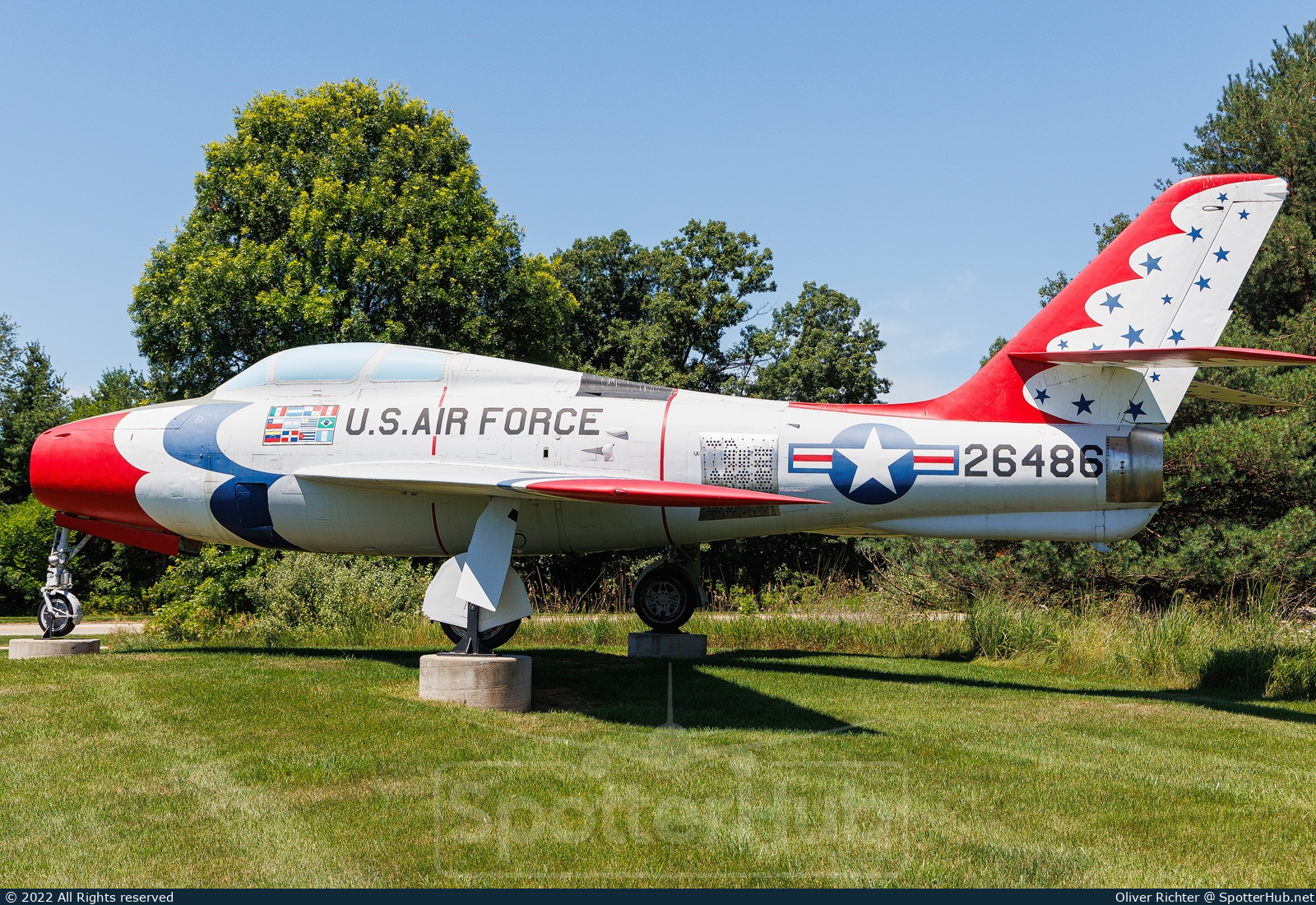 Photo of 52-6486 - Republic F-84F Thunderstreak operated by US Air Force