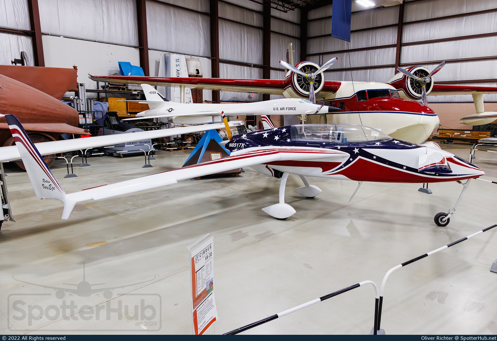 Photo of N8517X - Rutan 33 VariEze operated by Air Zoo Museum