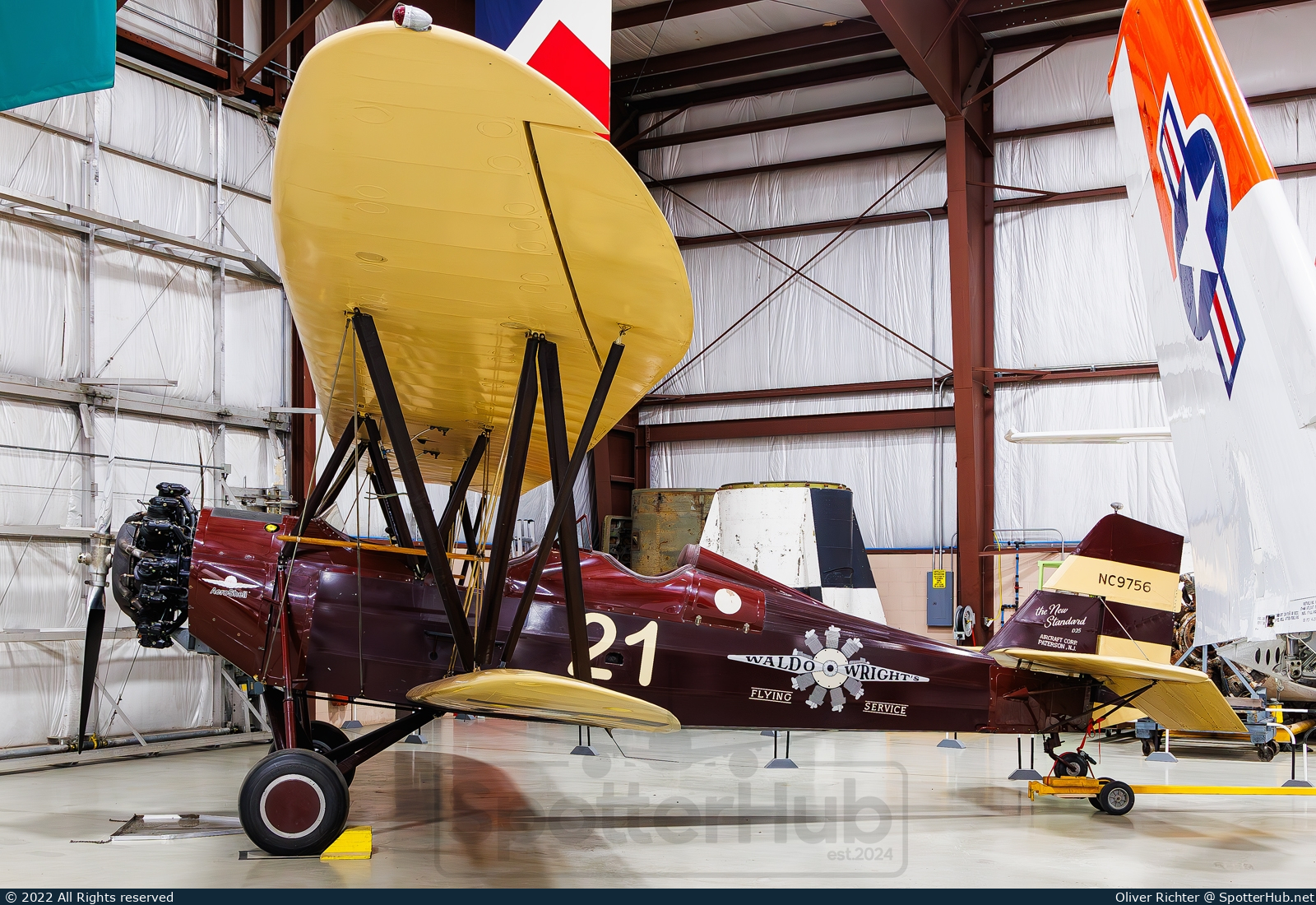 Photo of NC9756 - New Standard D-25 operated by Air Zoo Museum