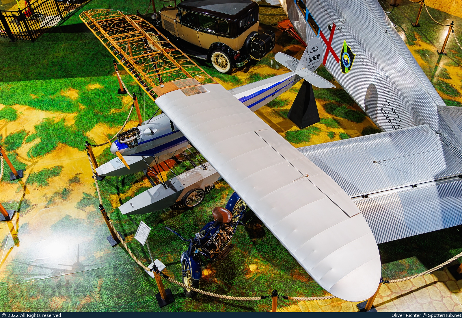 Photo of NC306W - Heath Parasol operated by Air Zoo Museum