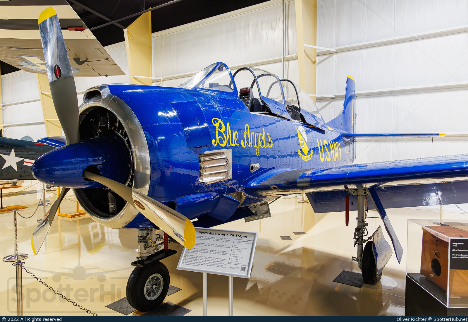 Photo of N100JE - North American T-28A Trojan operated by Air Zoo Museum