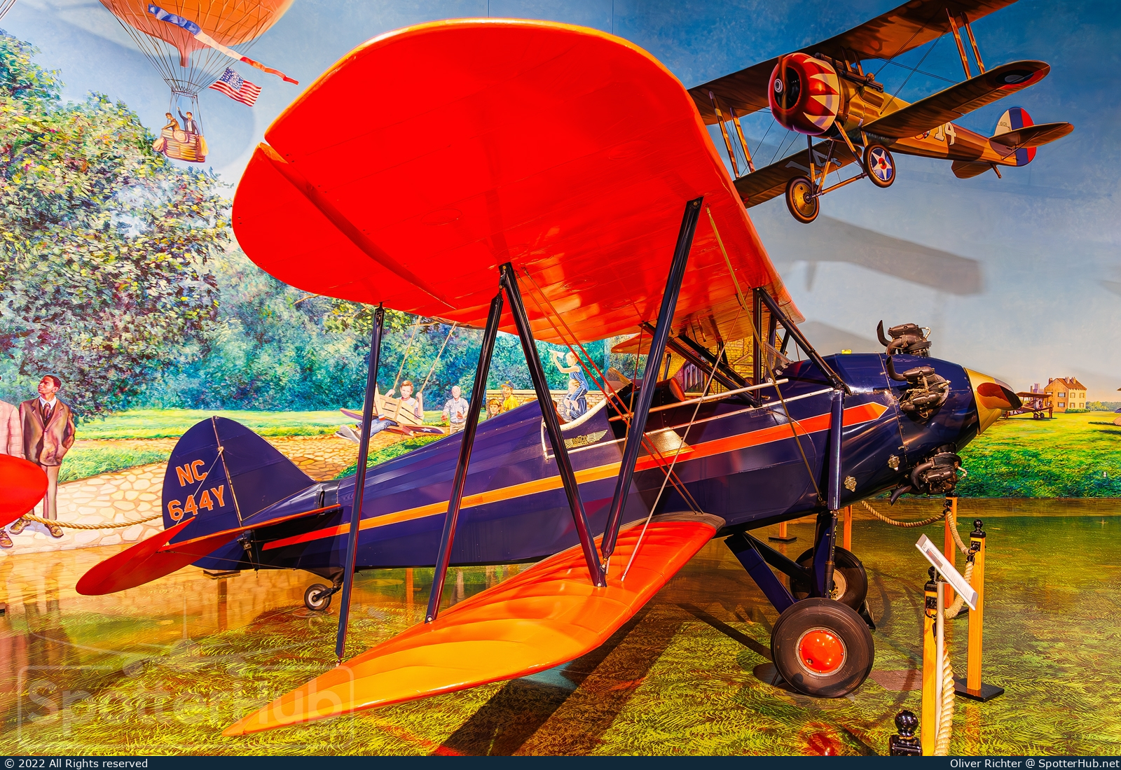 Photo of NC644Y - WACO INF operated by Air Zoo Museum