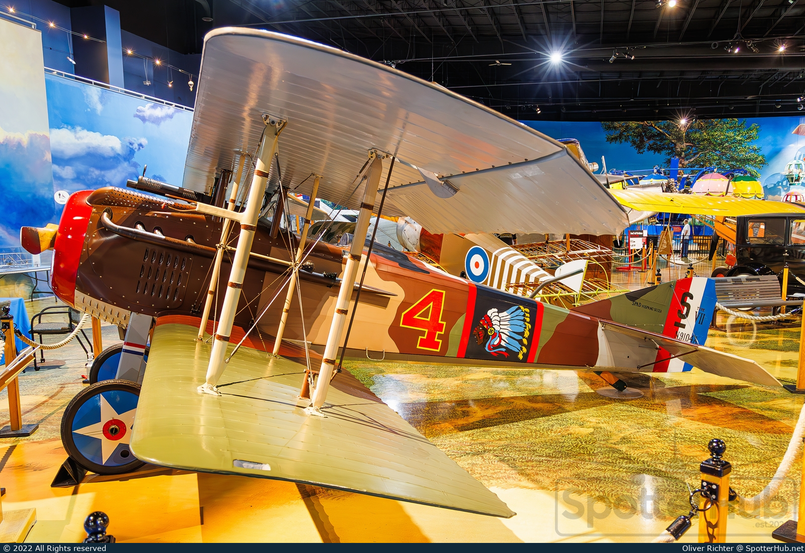 Photo of N9104A - SPAD S.VII [Replica] operated by Air Zoo Museum