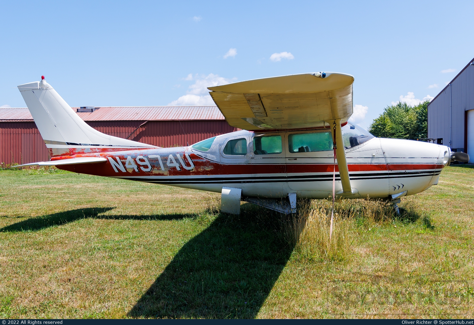Photo of N4974U - Cessna 210E Centurion operated by Private