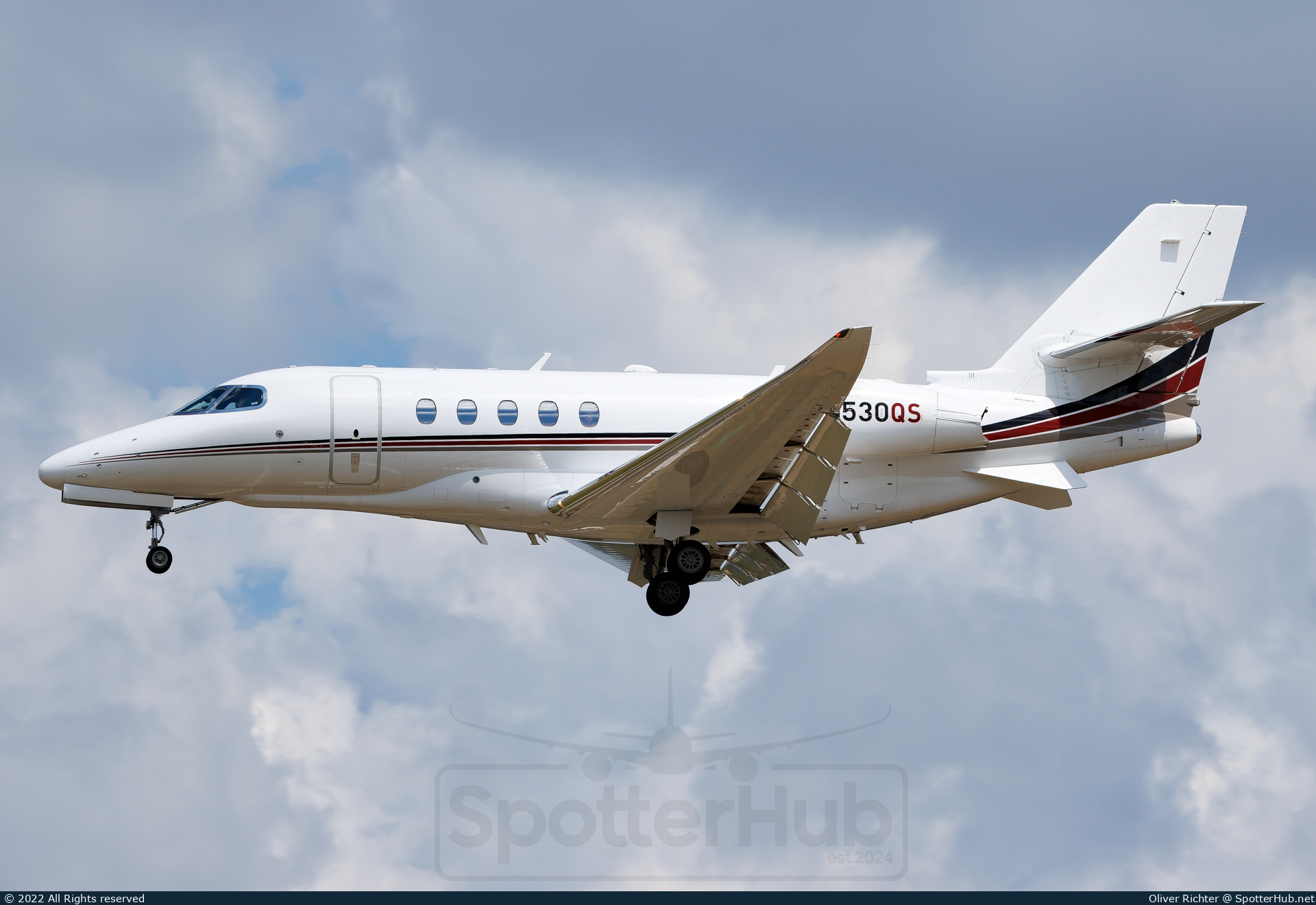 Photo of N530QS - Cessna 680A Citation Latitude operated by NetJets