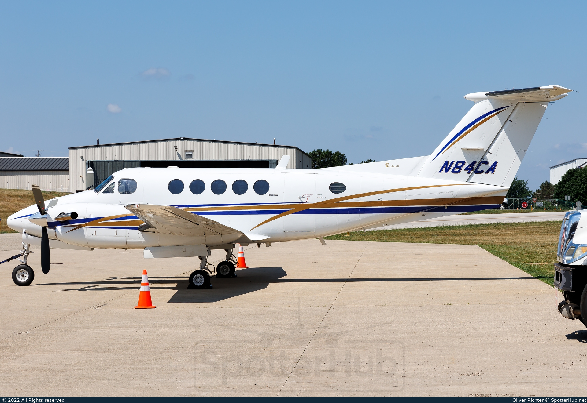 Photo of N84CA - Beechcraft 200 Super King Air operated by Blue Skies Aviation