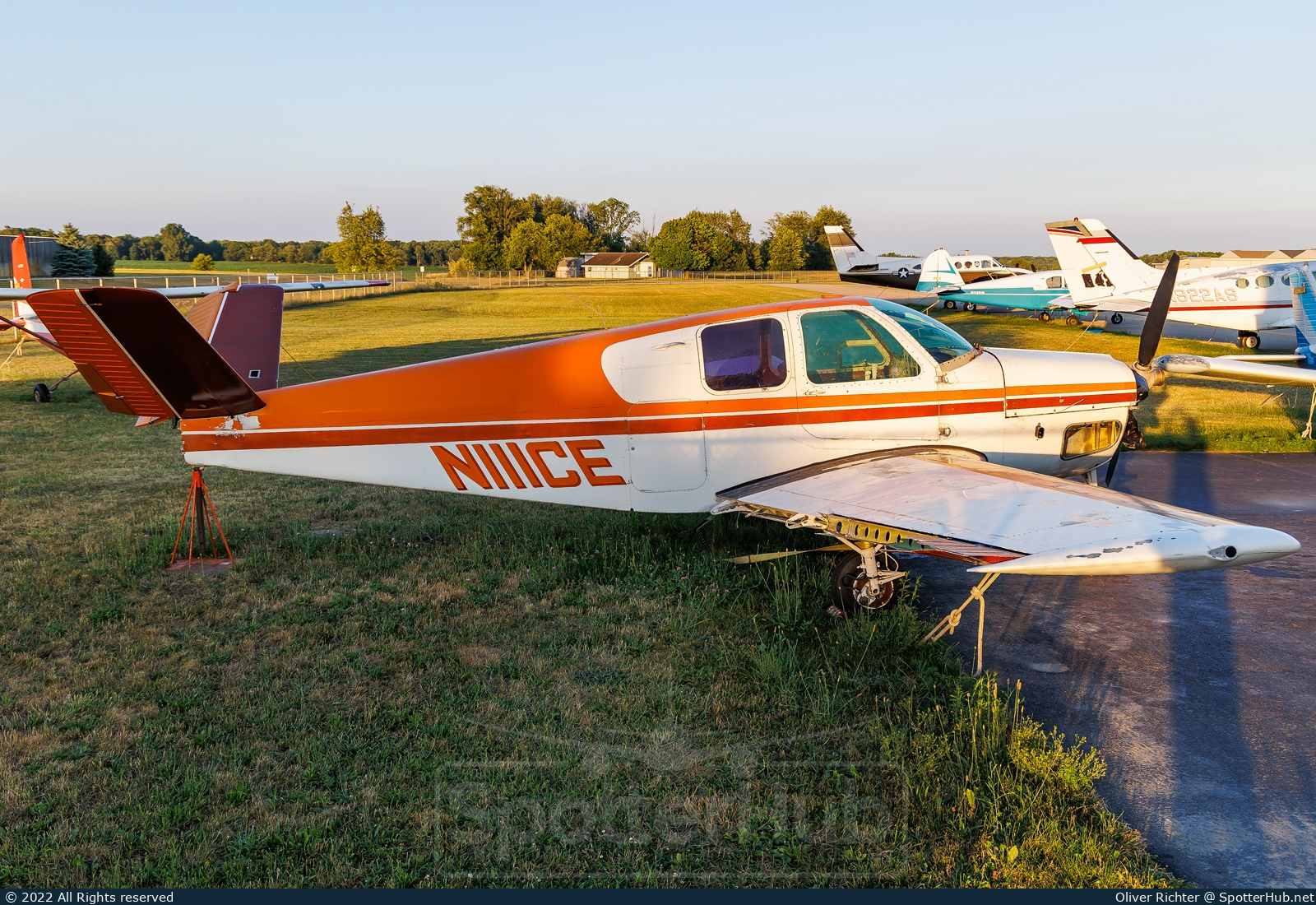 Photo of N111CE - Beechcraft 35 Bonanza operated by Private
