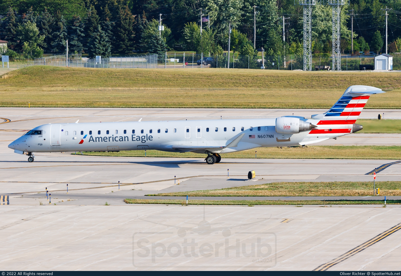 Photo of N607NN - Bombardier CRJ-900LR operated by American Eagle (opb PSA Airlines)
