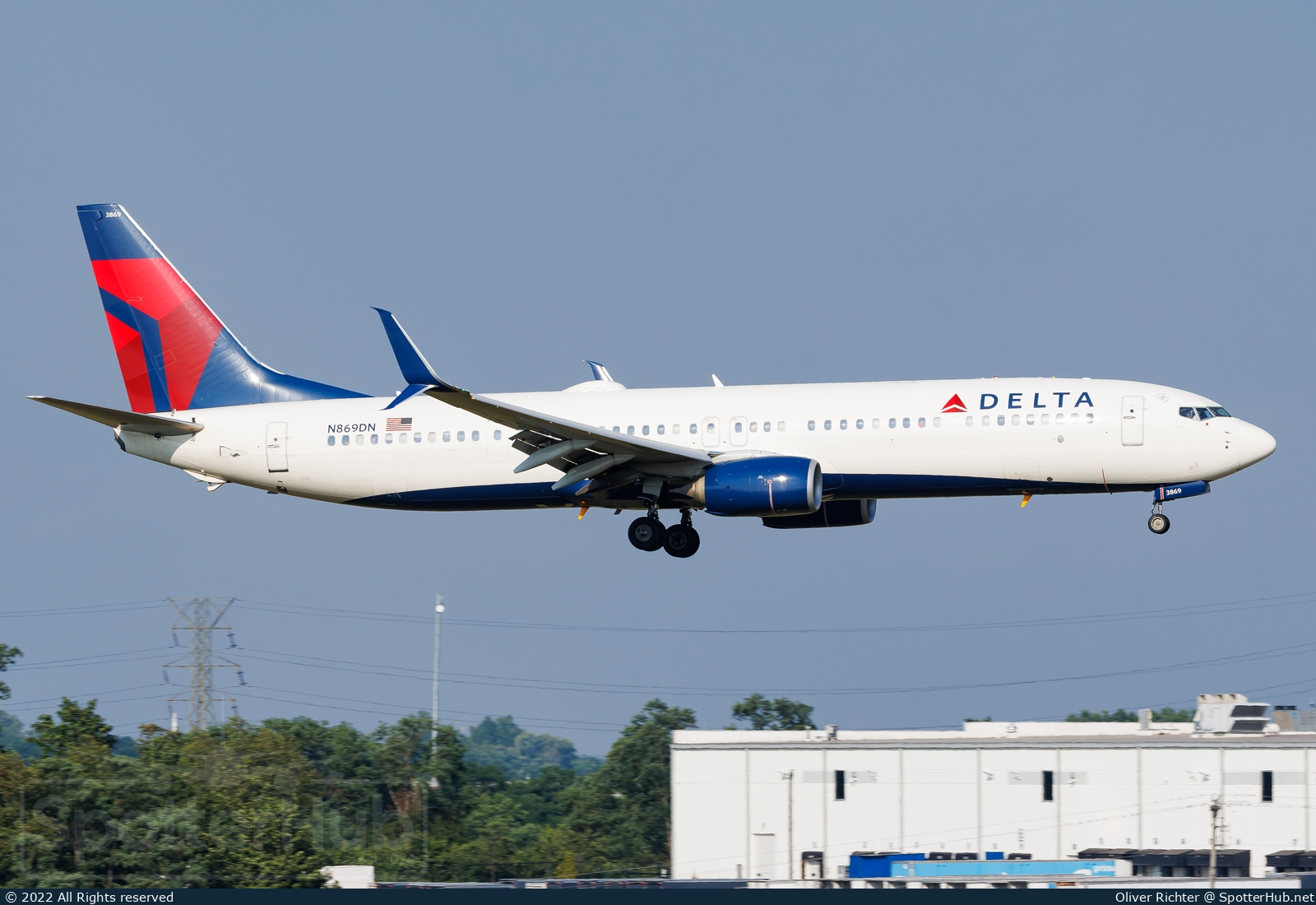 Photo of N869DN - Boeing 737-932(ER) operated by Delta Air Lines
