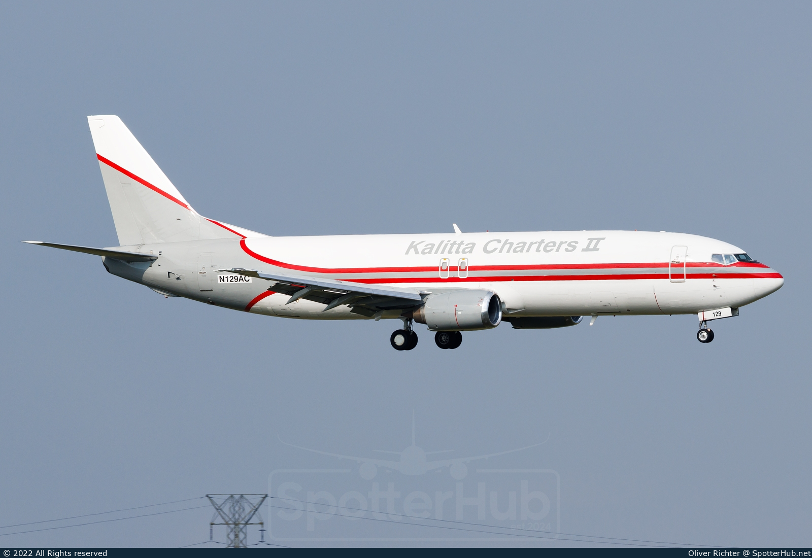 Photo of N129AC - Boeing 737-4Q8(SF) operated by Kalitta Charters II