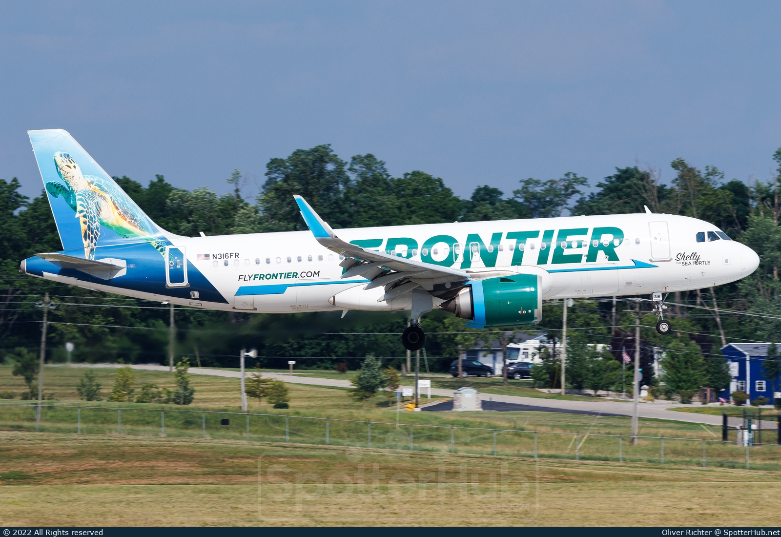Photo of N316FR - Airbus A320-251N operated by Frontier Airlines