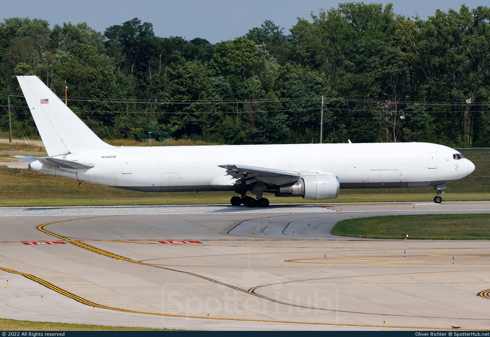 Photo of N364CM - Boeing 767-338(ER)(BDSF) operated by ABX Air