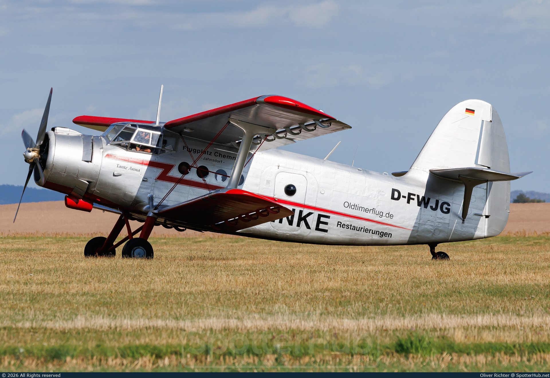Photo of D-FWJG - PZL-Mielec An-2TD operated by Oldtimerflug