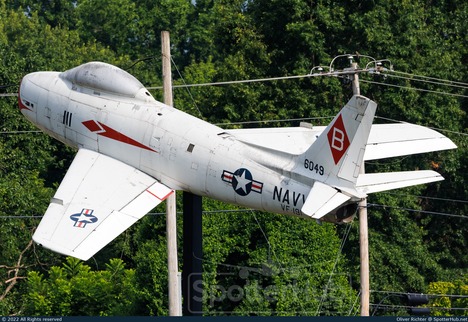 Photo of 136049 - North American FJ-3 Fury operated by US Navy