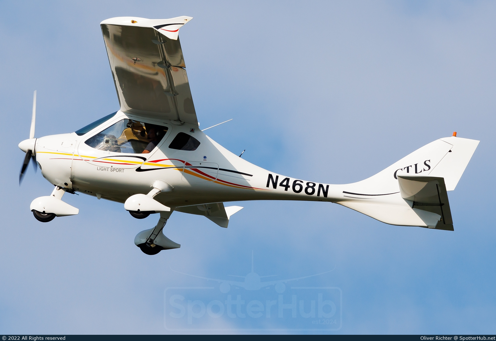 Photo of N468N - Flight Design CTLS operated by Private