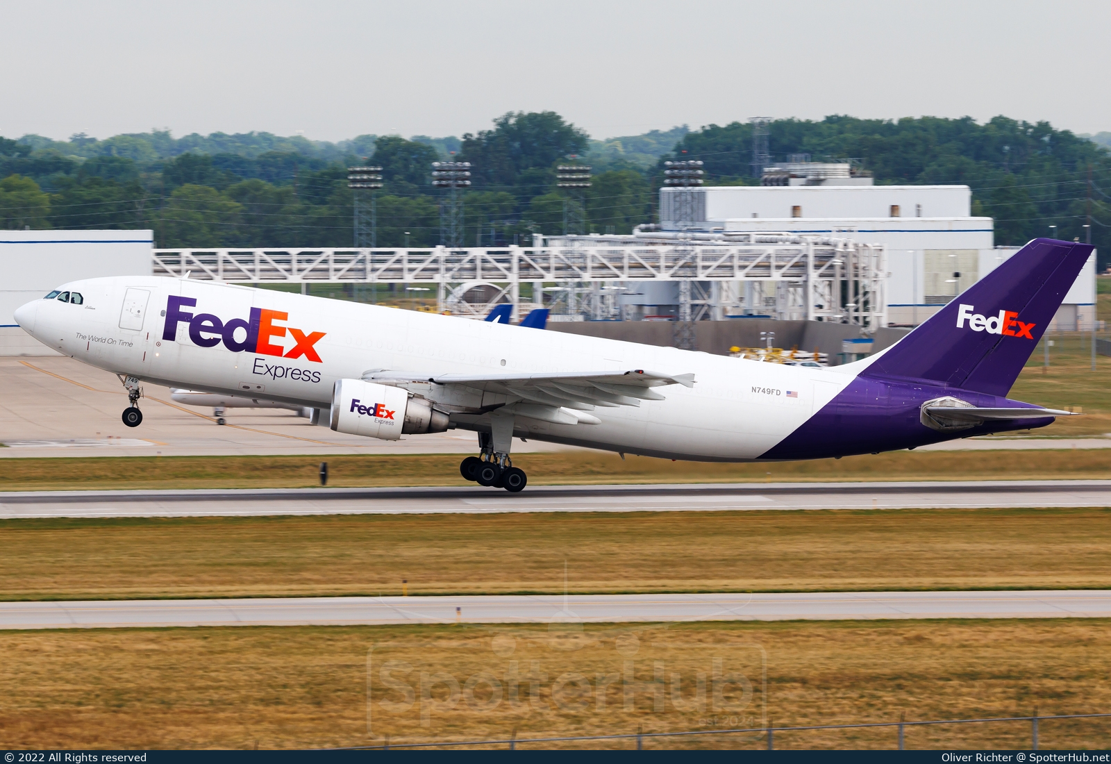 Photo of N749FD - Airbus A300B4-622R(F) operated by FedEx