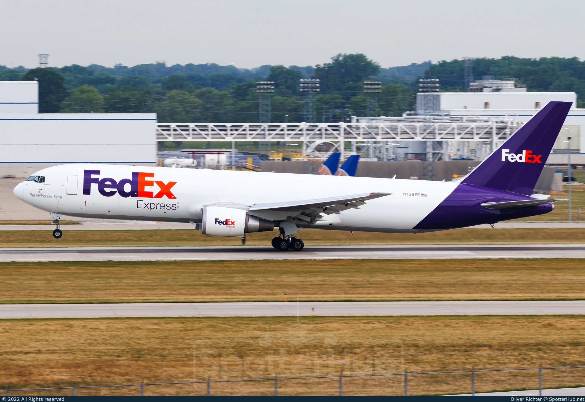 Photo of N158FE - Boeing 767-3S2F operated by FedEx