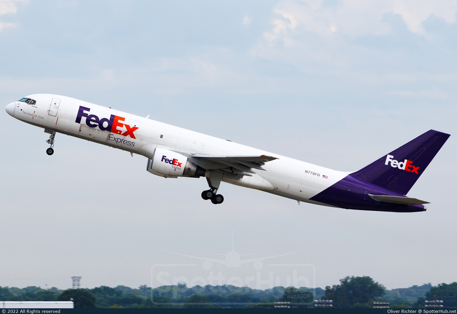 Photo of N770FD - Boeing 757-222(SF) operated by FedEx