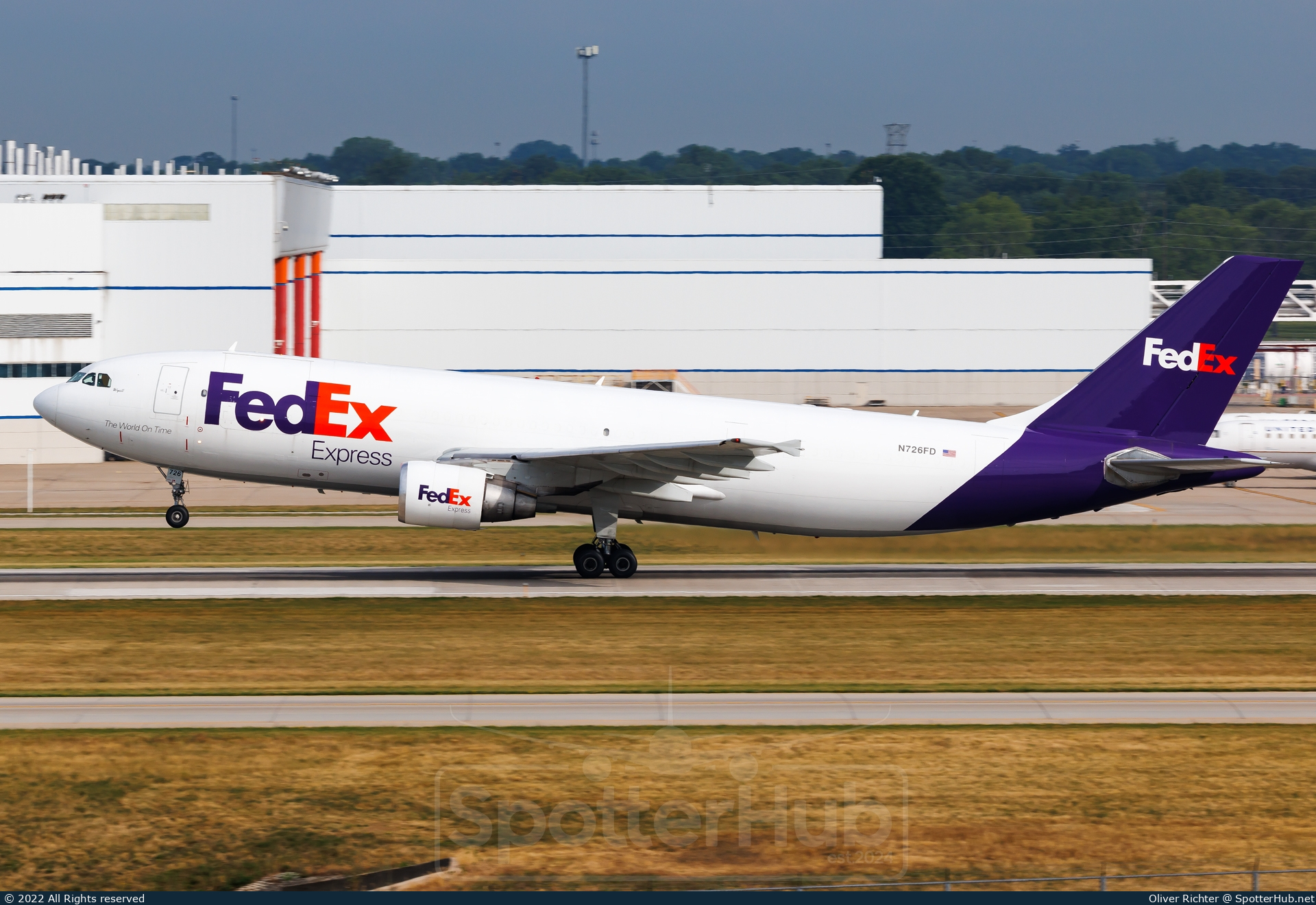 Photo of N726FD - Airbus A300B4-622R(F) operated by FedEx