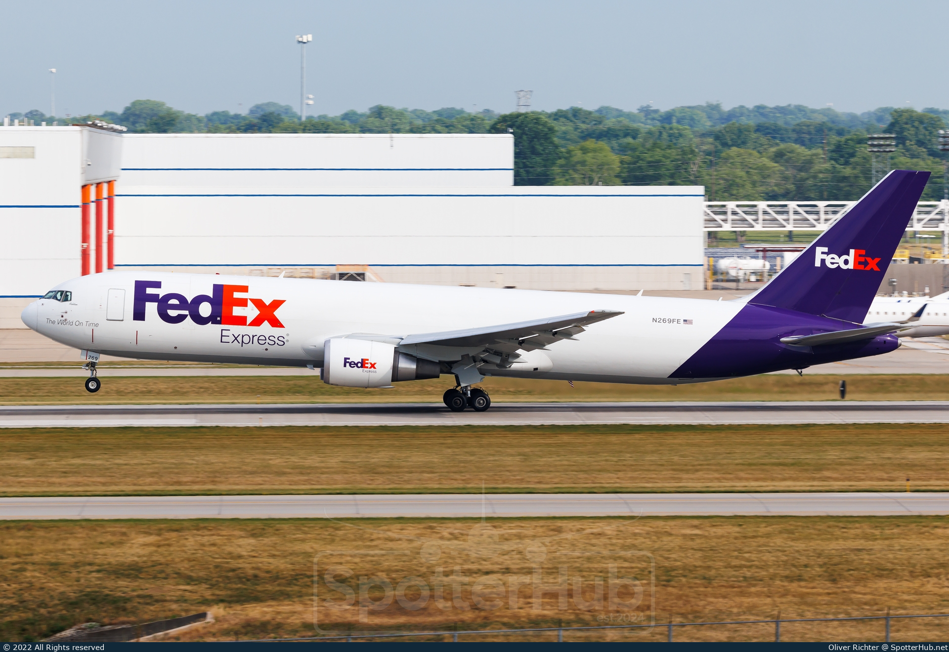 Photo of N269FE - Boeing 767-300F operated by FedEx