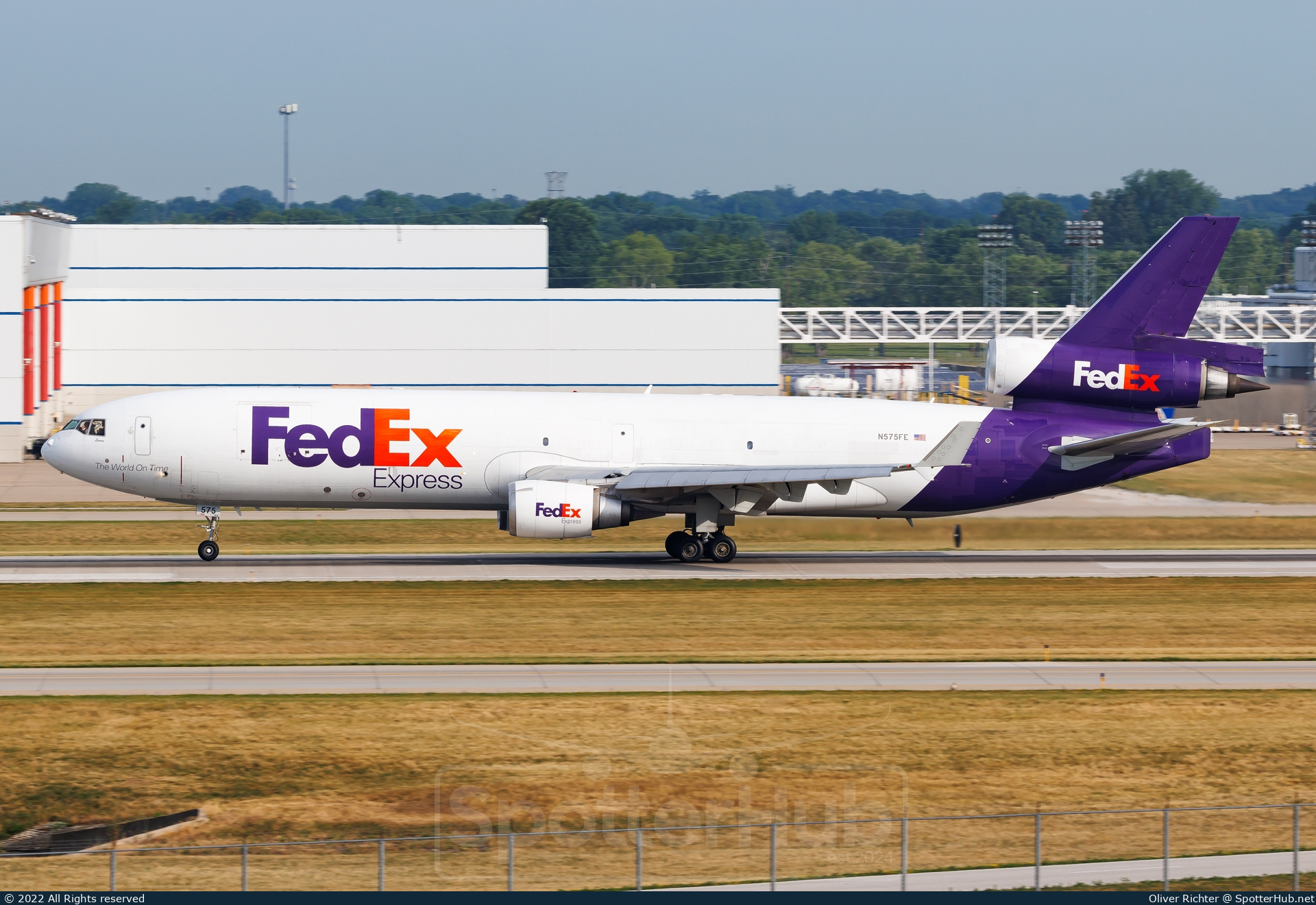 Photo of N575FE - McDonnell Douglas MD-11(F) operated by FedEx