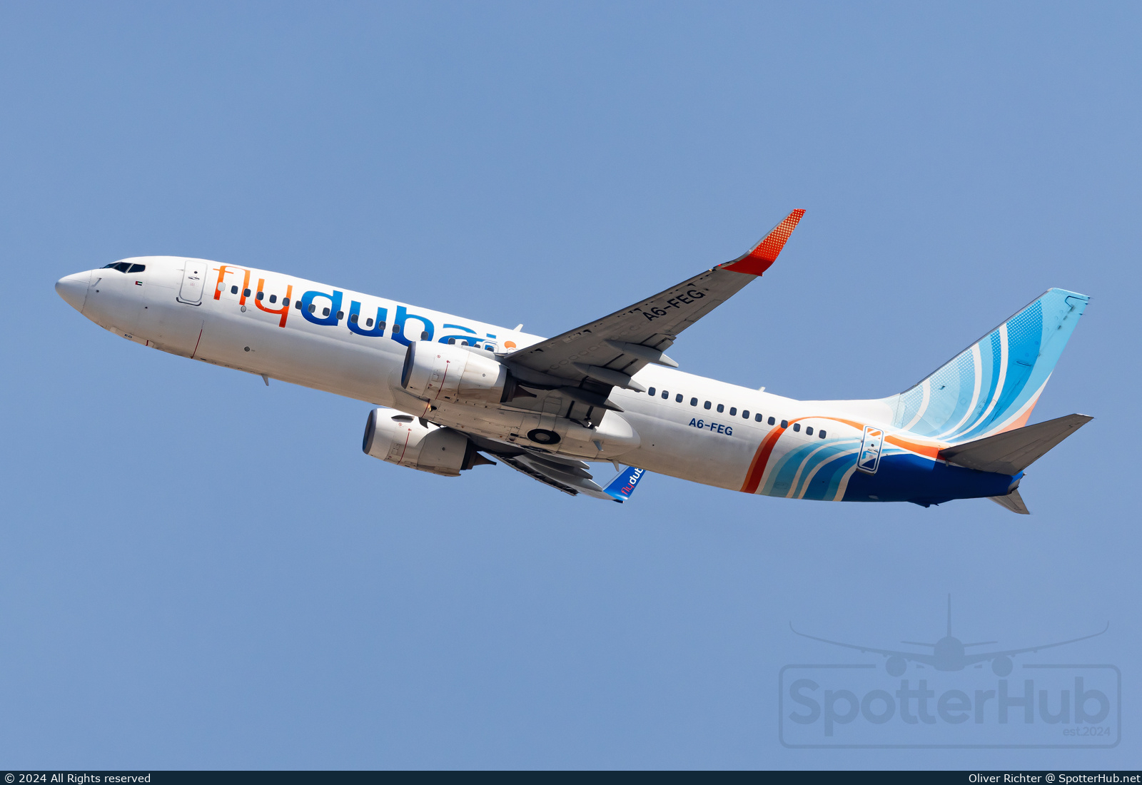 Photo of A6-FEG - Boeing 737-8KN operated by flydubai
