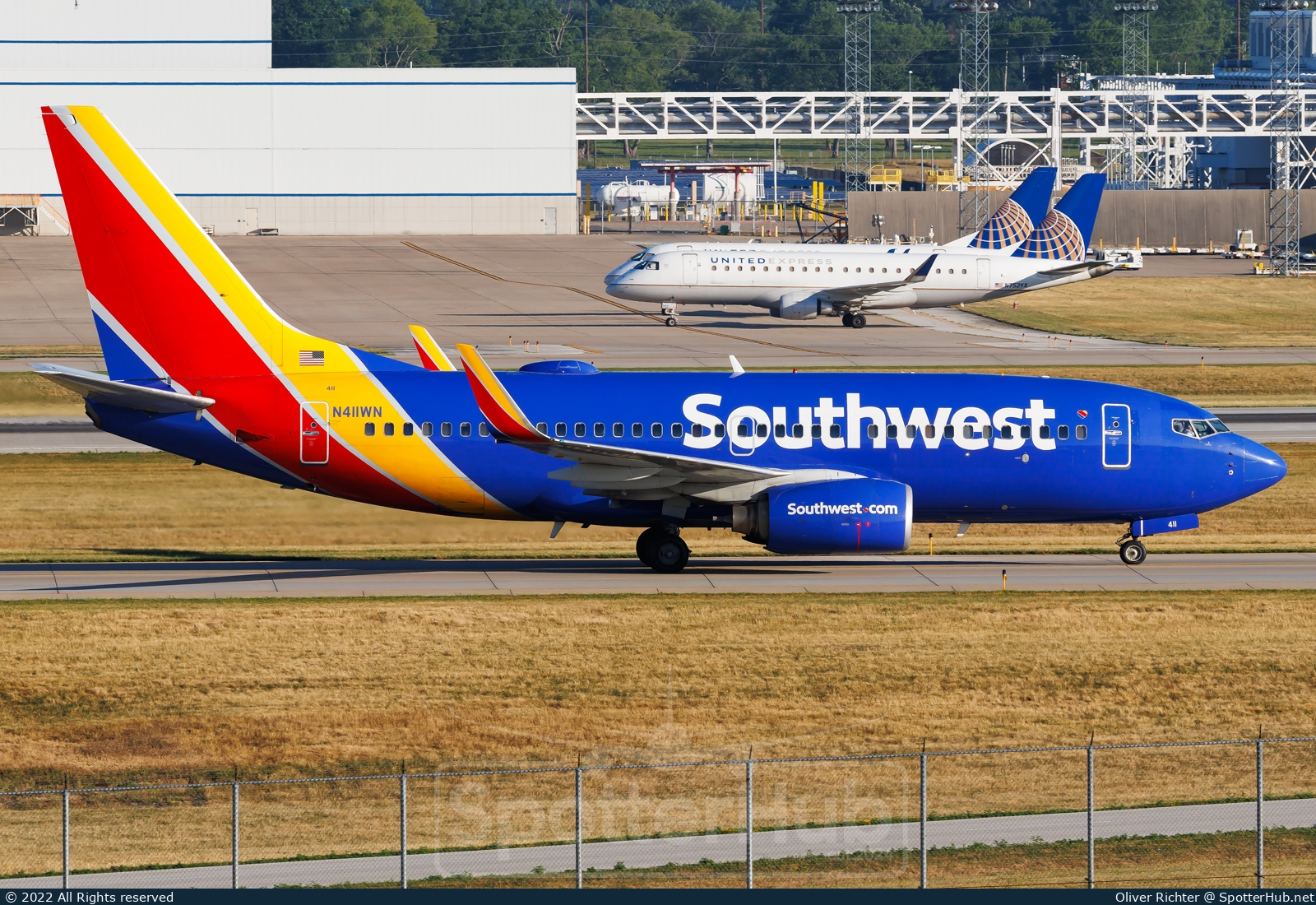 Photo of N411WN - Boeing 737-7H4 operated by Southwest Airlines