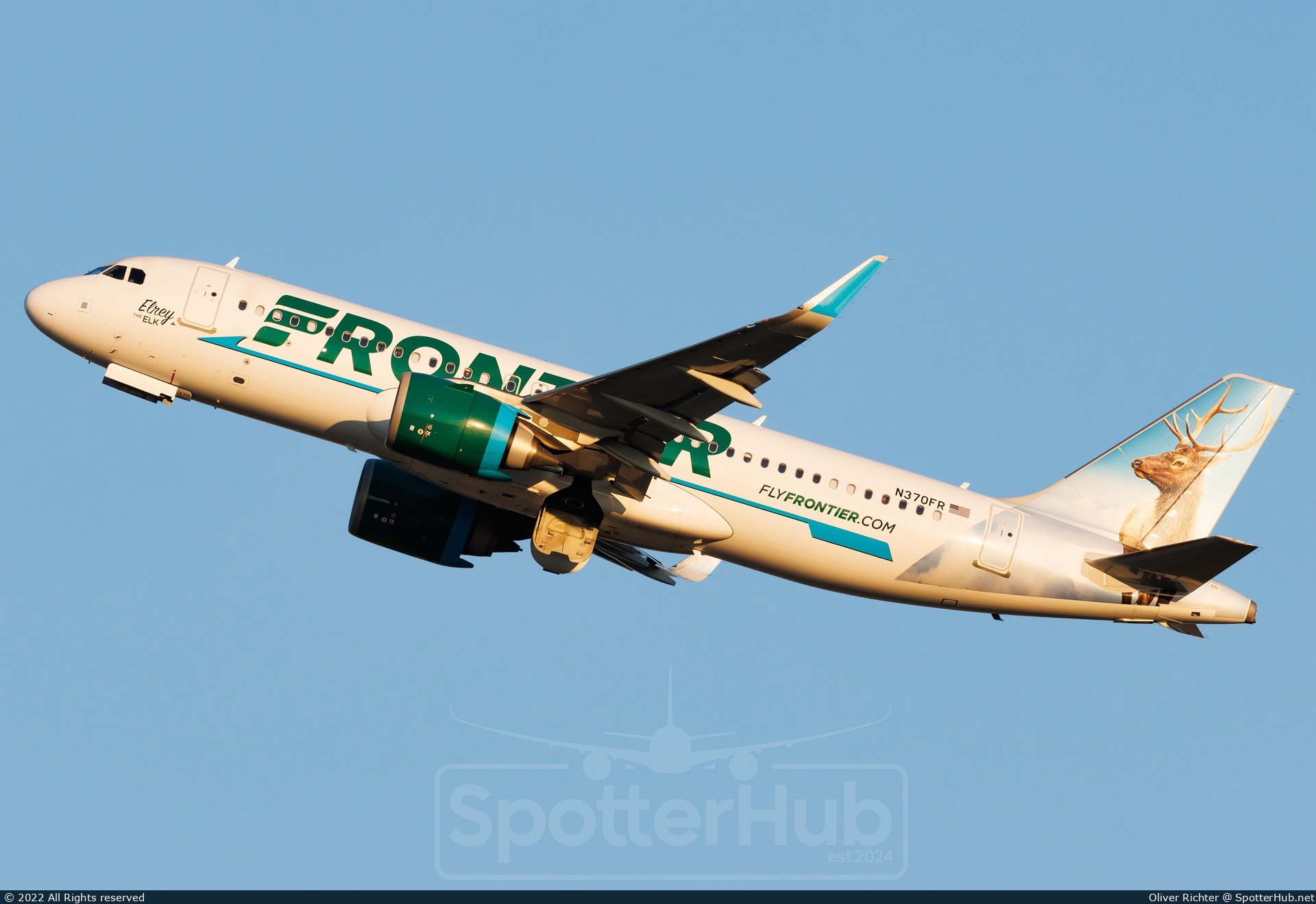 Photo of N370FR - Airbus A320-251N operated by Frontier Airlines