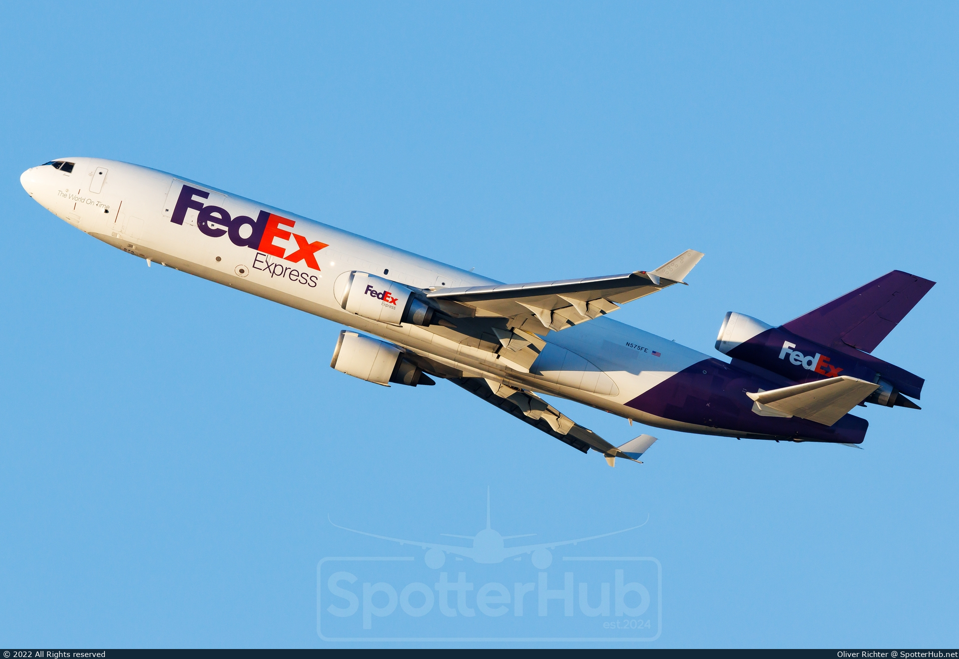 Photo of N575FE - McDonnell Douglas MD-11(F) operated by FedEx