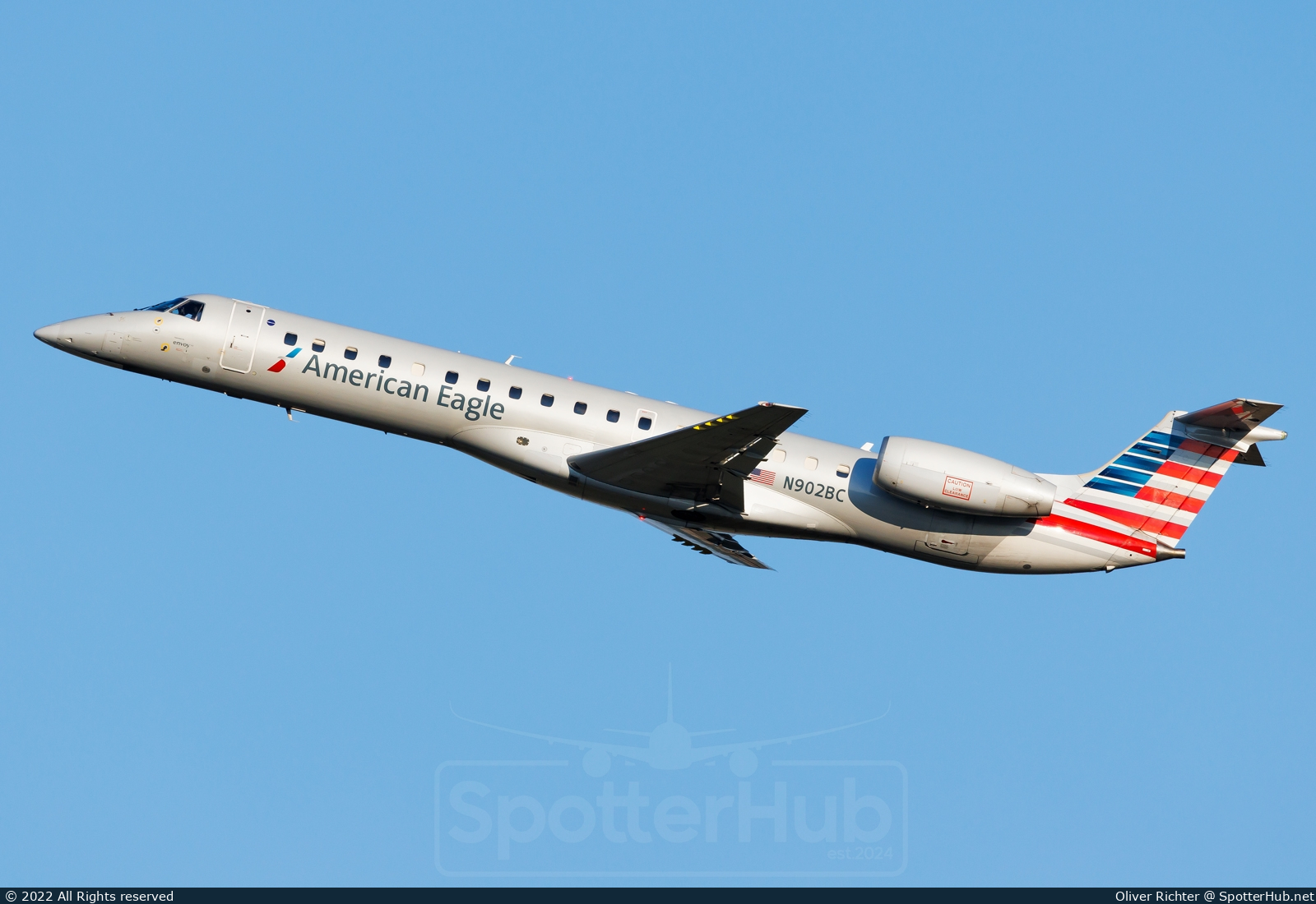 Photo of N902BC - Embraer ERJ-145LR operated by American Eagle (opb Envoy Air)