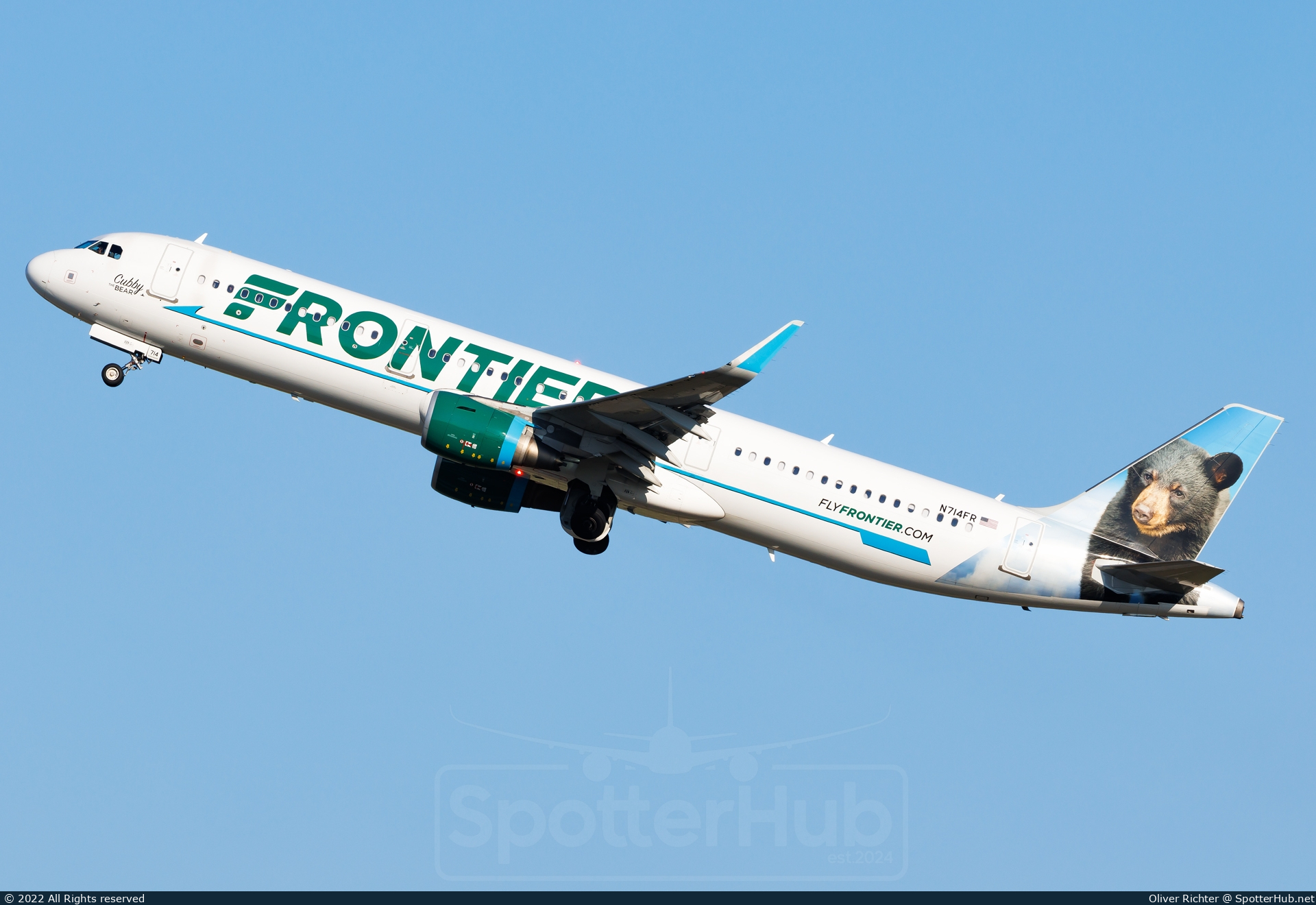 Photo of N714FR - Airbus A321-211 operated by Frontier Airlines