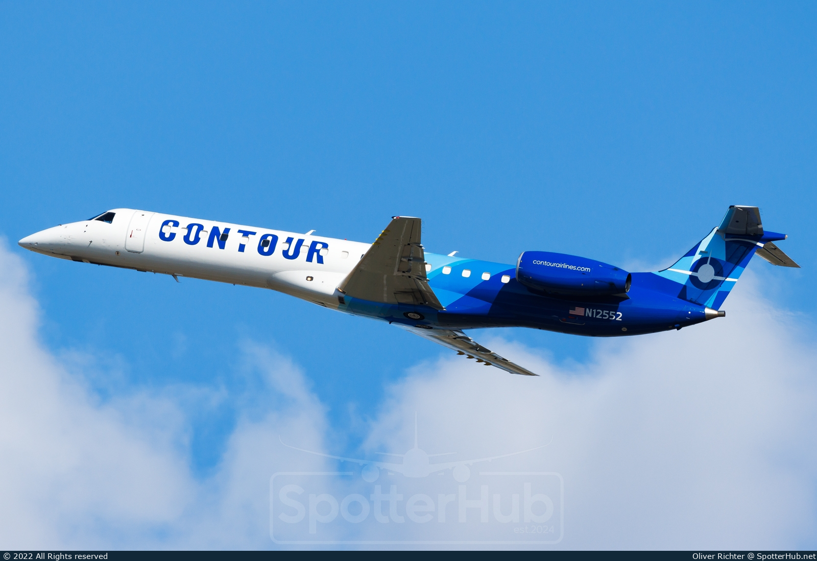 Photo of N12552 - Embraer ERJ-145LR operated by Contour Airlines