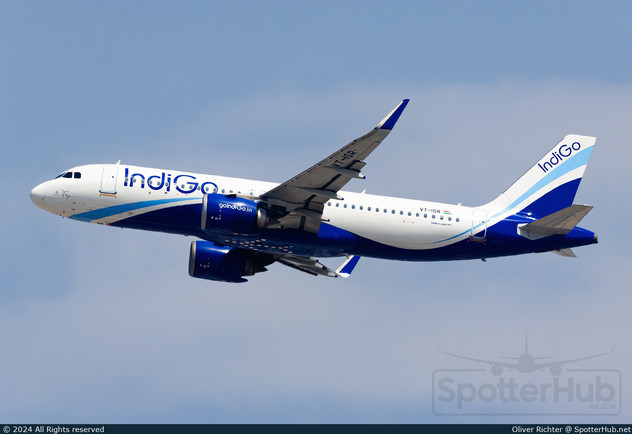 Photo of VT-ISR - Airbus A320-251N operated by IndiGo