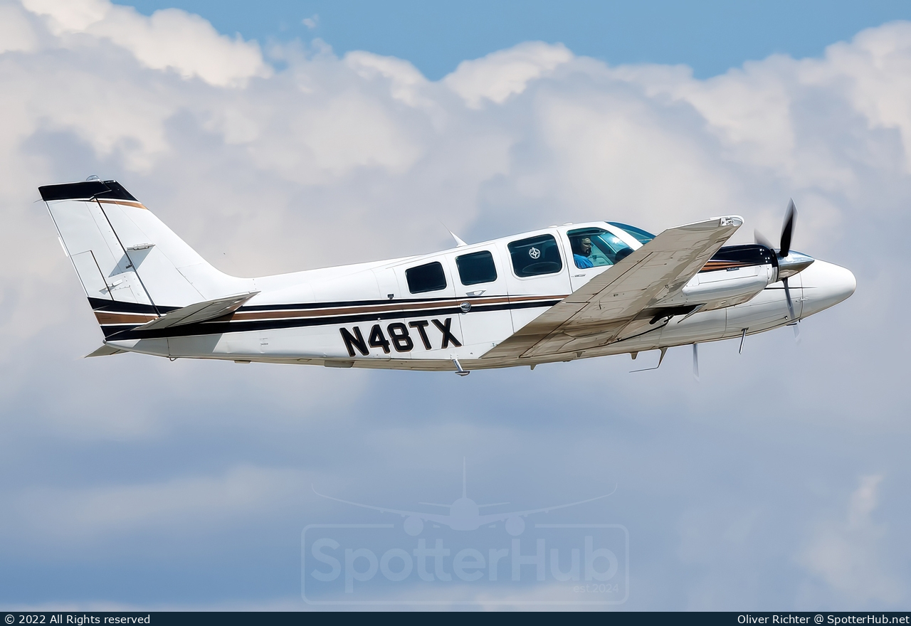Photo of N48TX - Beechcraft 58 Baron operated by Private
