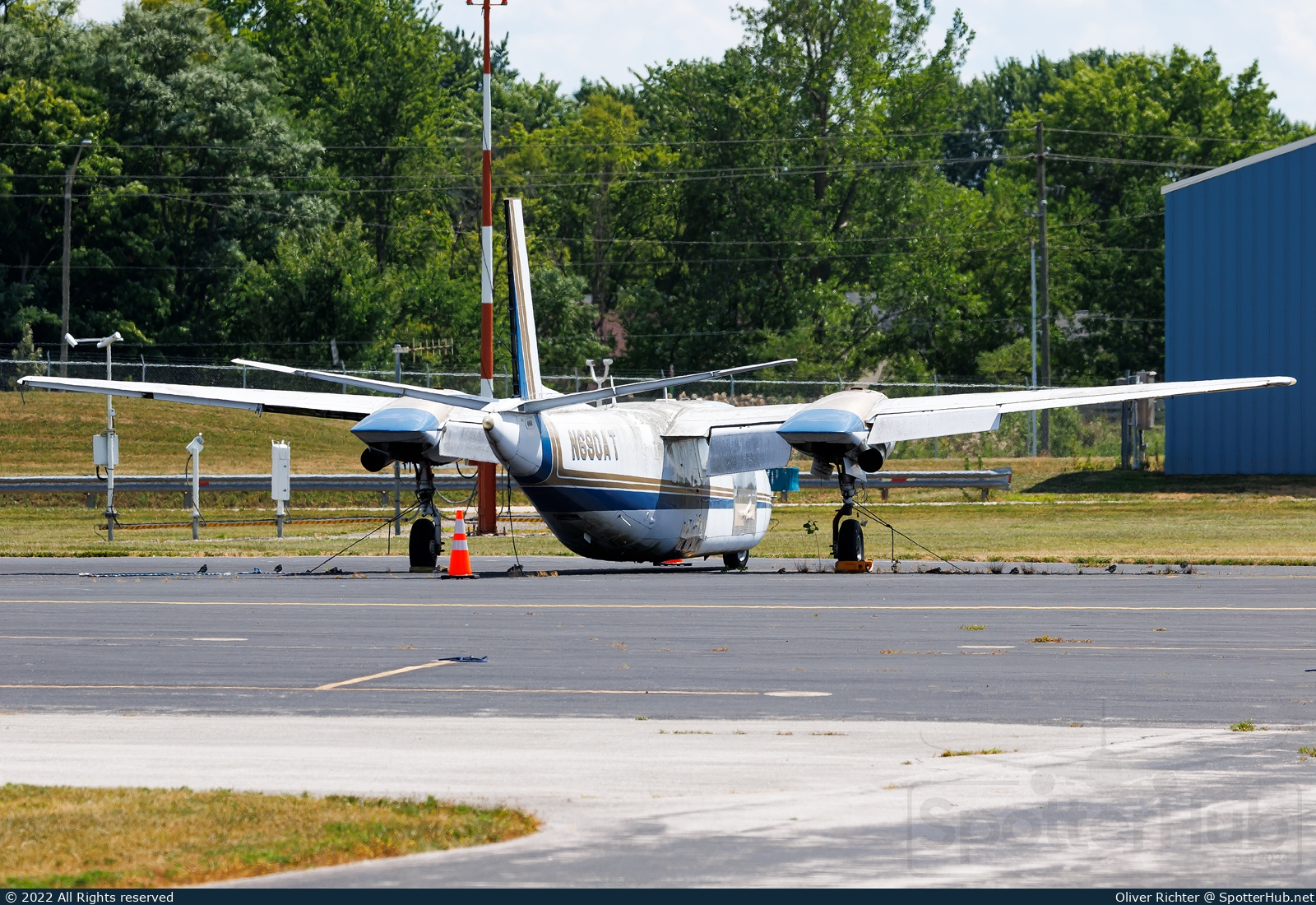 Photo of N690AT - Rockwell Commander 690A operated by Eagle Creek Aviation Services