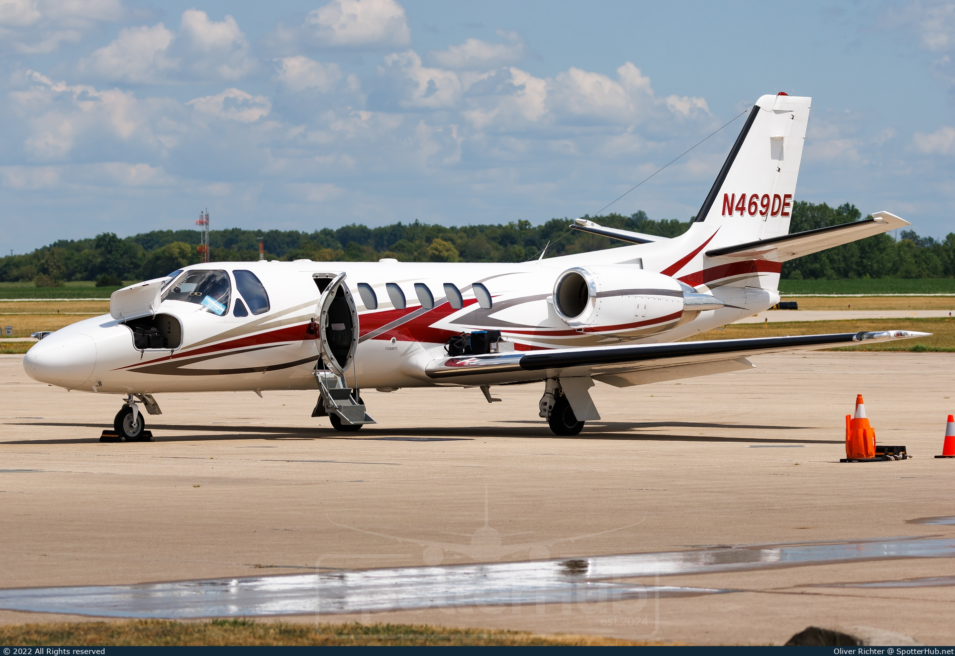 Photo of N469DE - Cessna 550B Citation Bravo operated by Solutions Air Charter
