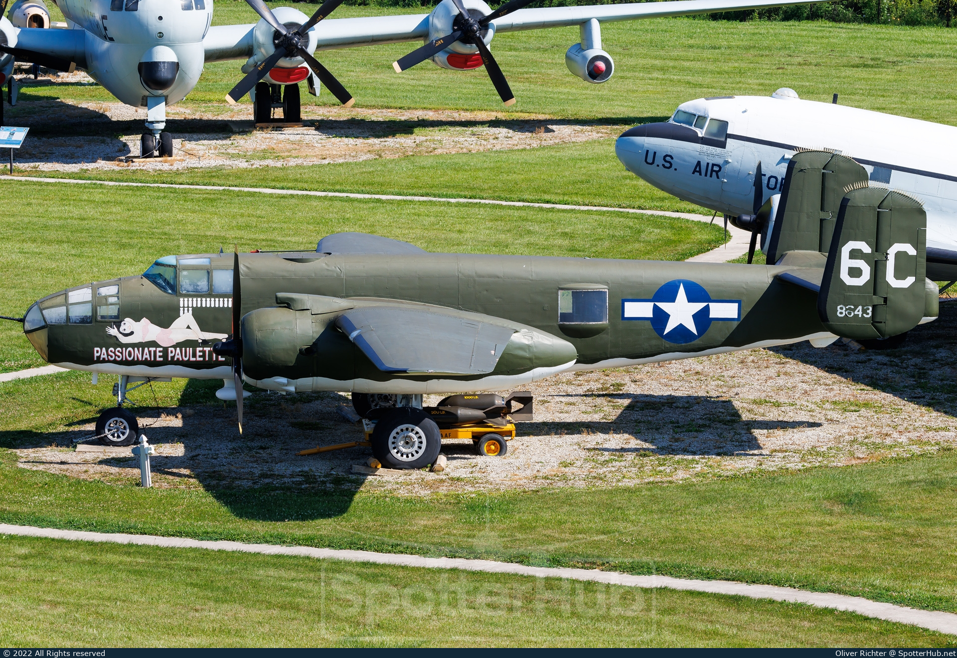 Photo of 44-86843 - North American TB-25N Mitchell operated by US Army Air Force