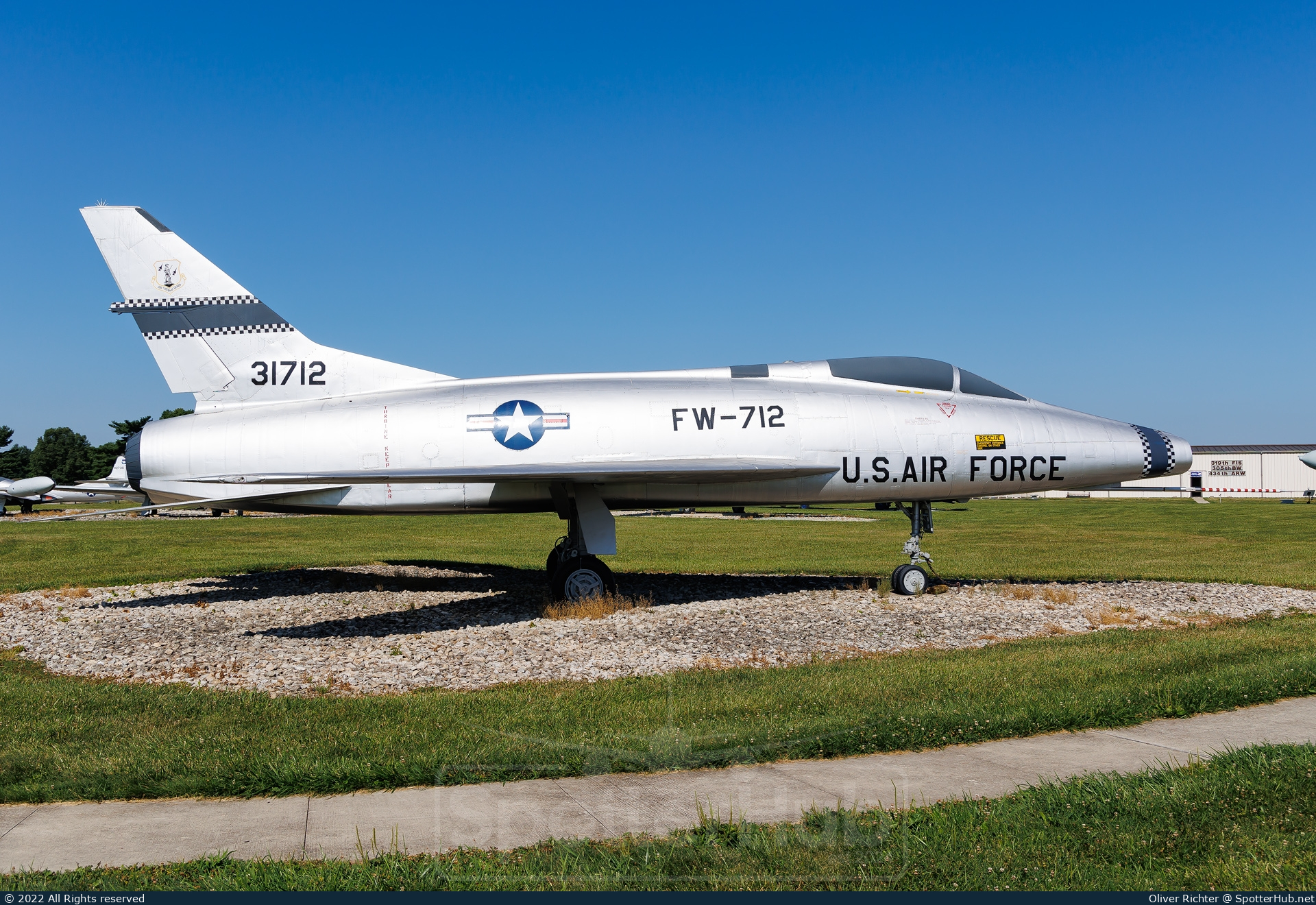 Photo of 53-1712 - North American JF-100C Super Sabre operated by US Air Force