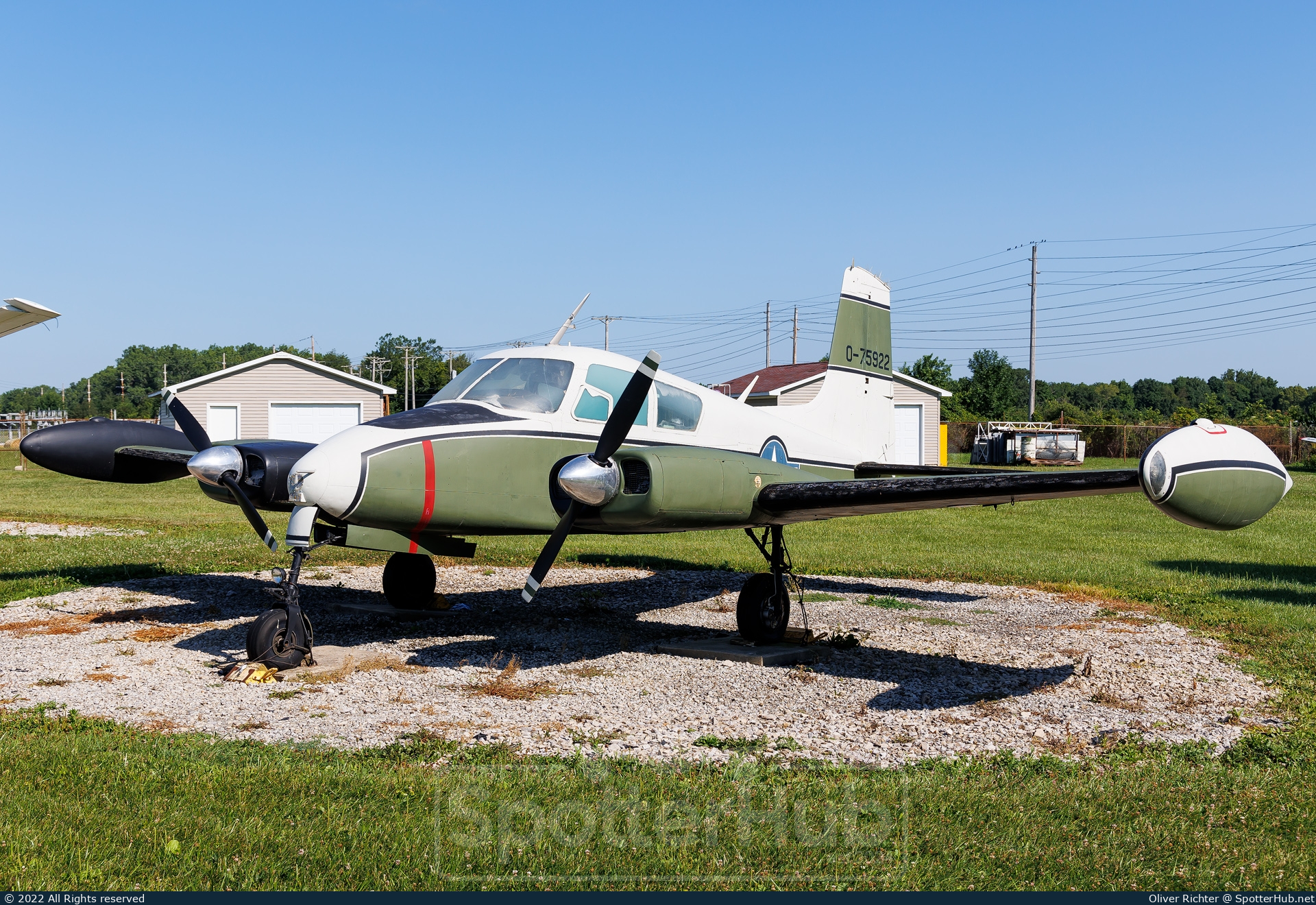 Photo of 57-5922 - Cessna U-3A Blue Canoe operated by US Army